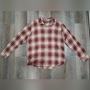 Mens XL Red Flannel G.H. BASS & CO.
